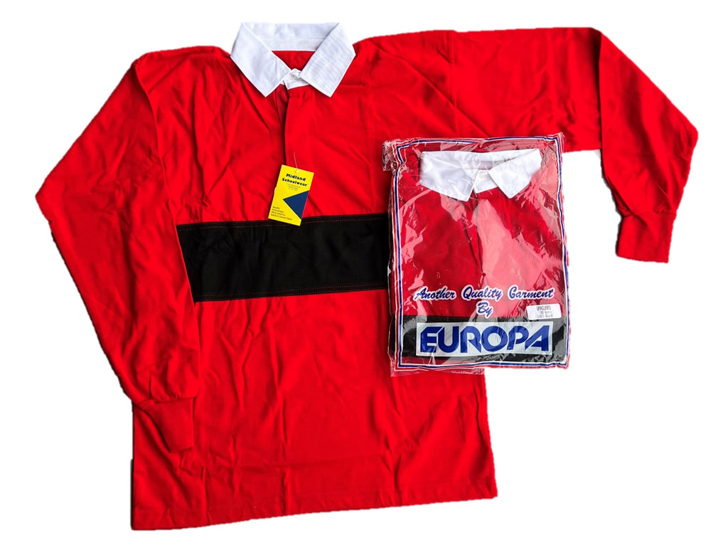Long-sleeve Collared Rugby Top