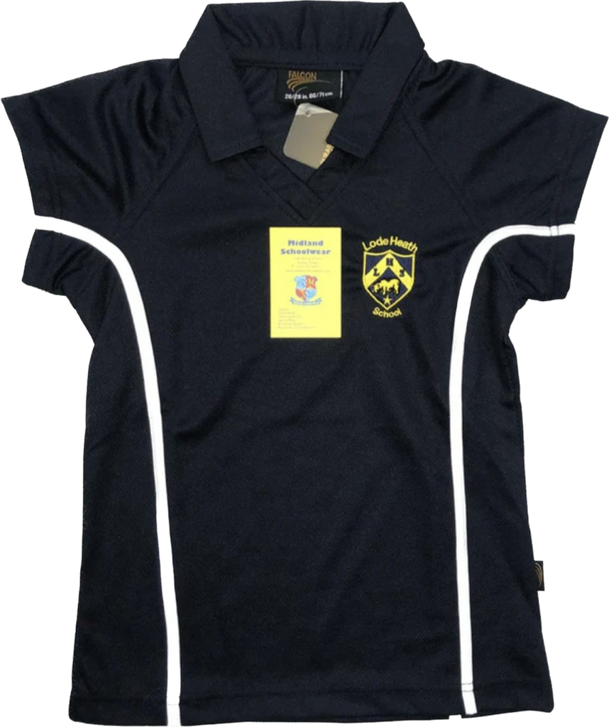 Lode Heath Secondary School Girls PE Polo Shirt