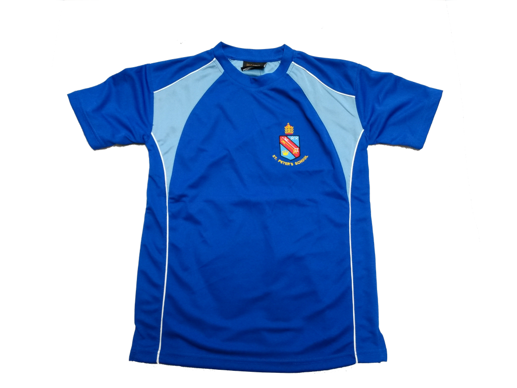 St Peters PE Tshirt (new design)