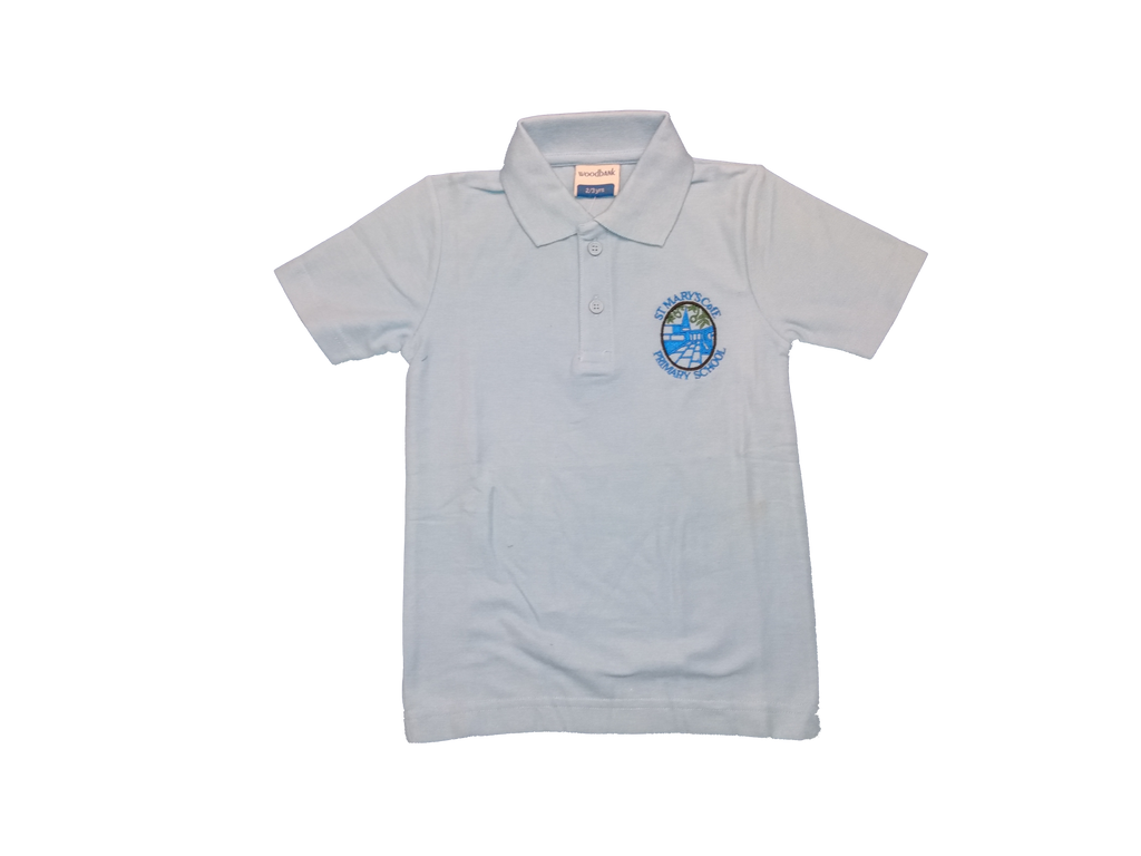 St.Mary's Polo Shirt (Sky Blue)
